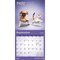 Yoga Puppies & Kittens Together OFFICIAL | 2026 7 x 14 Inch (Hanging) Monthly Mini Wall Calendar